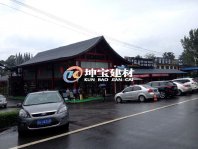 仿古酒樓屋面|涼亭合成樹脂瓦案例
