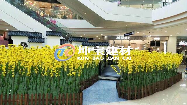 貴州六盤水萬(wàn)達(dá)廣場(chǎng)墻垛子應(yīng)用了仿古一體瓦