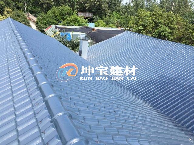 四川樹脂瓦廠家安裝洛帶翻新改造屋面