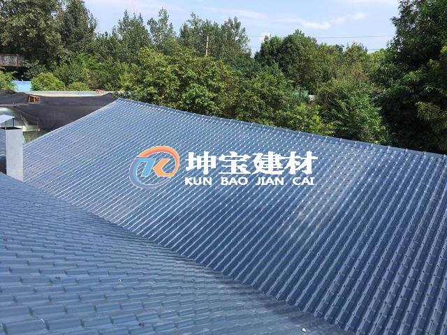 四川樹脂瓦廠家安裝洛帶翻新改造屋面
